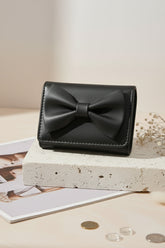 BOW WALLET - BLACK - M129